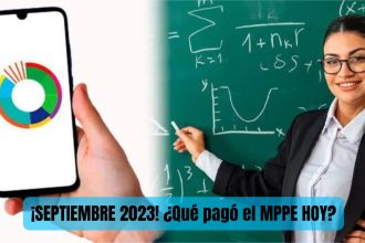 Últimas noticias #29Sep 2023¿Qué pagó el MPPE HOY?