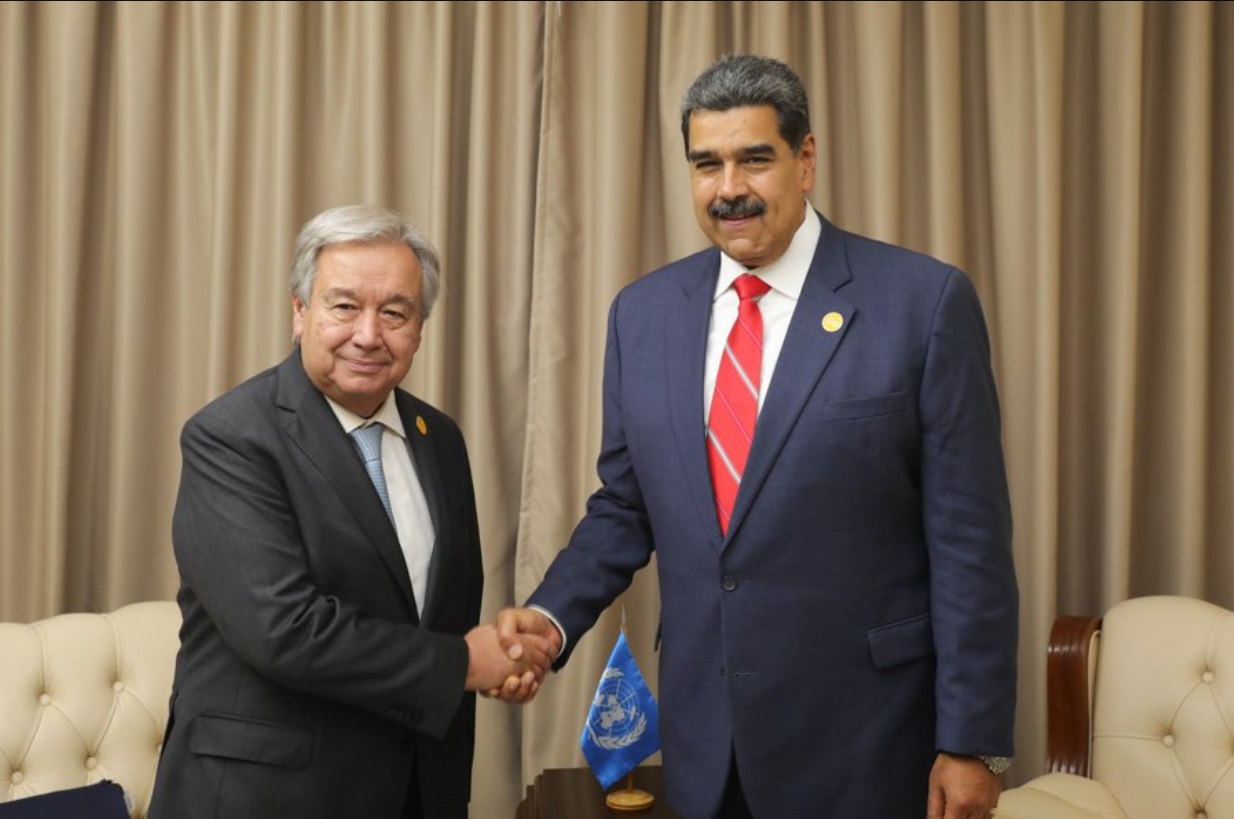 Nicolás Maduro y António Guterres se encuentran en Cuba durante la cumbre G77+China