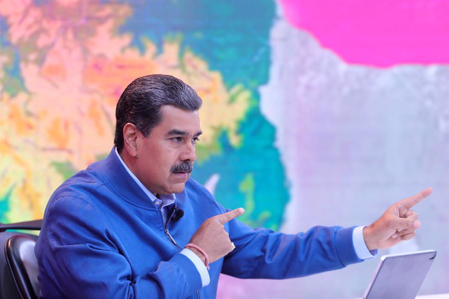 Maduro afirma que están coordinando la búsqueda de los líderes del Tren de Aragua.