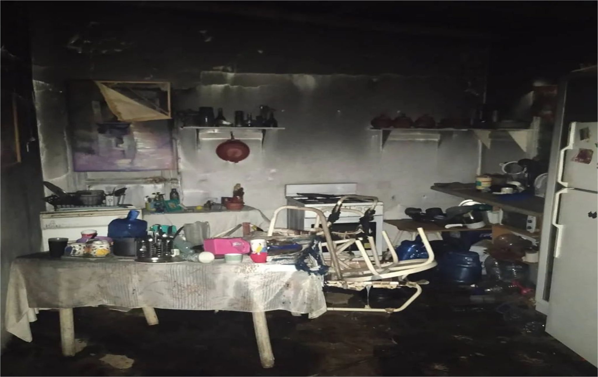 Margarita: Incendio consume vivienda en Aricagua- Antolín del campo +Fotos