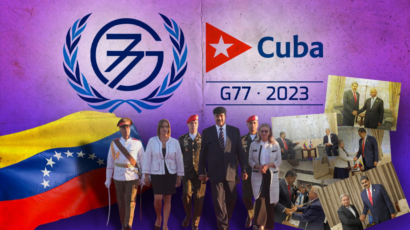 Presidente Maduro mantiene una agenda llena de reuniones con líderes mundiales en el marco de la Cumbre G77 + China.