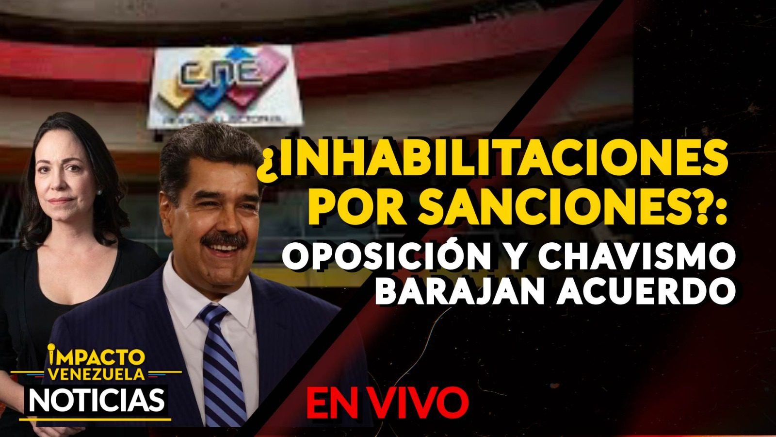 ¿INHABILITACIONES POR SANCIONES?: oposición y chavismo barajan acuerdo – VIDEO