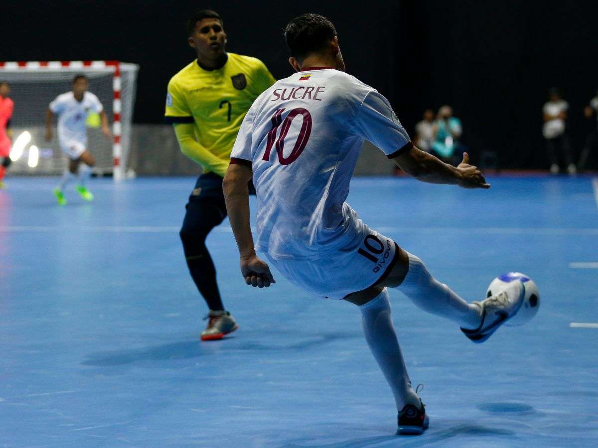 La Vinotinto Futsal sub 20 se mostró intraficable