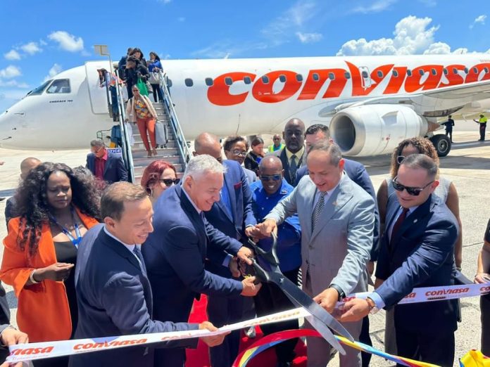 Conviasa inaugura vuelos directos desde Caracas y Porlamar con Bridgetown en Barbados