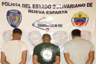 ¡Margarita! Tres hombres detenidos por hurto en Península de Macanao