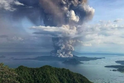 A pesar de su pequeño tamaño, el Taal es uno de los volcanes más activos del mundo