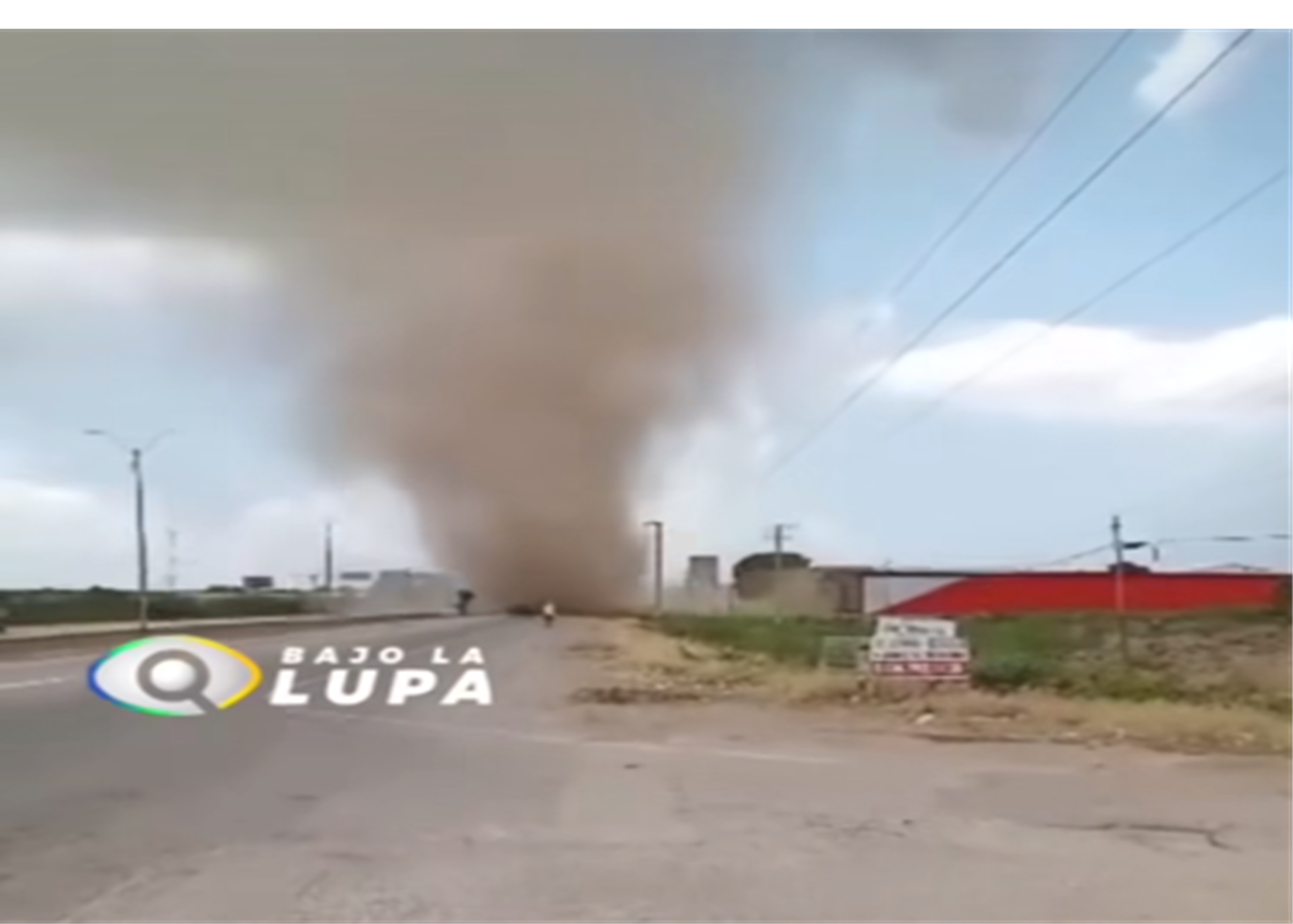 Margarita: Tornado causa estragos en sector El Dátil de la Av. Juan Bautista