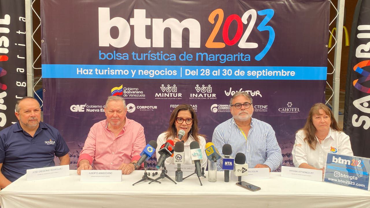 ¡Todos los stands vendidos en tiempo récord! Bolsa de Turismo Margarita 2023