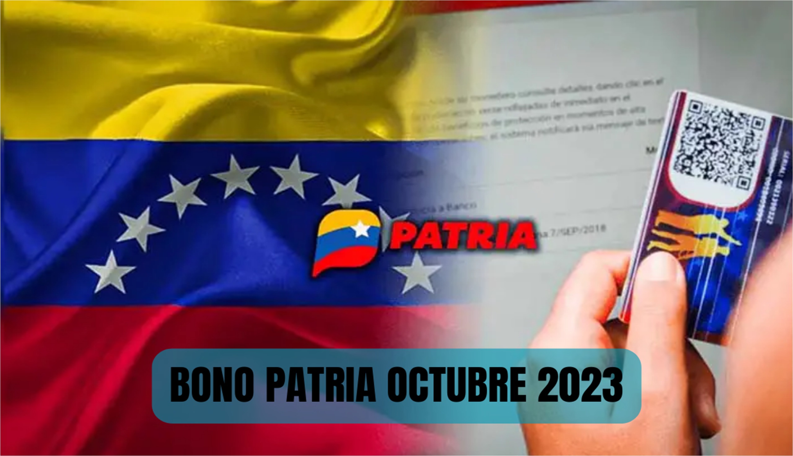 ¡Regístrate y cobra HOY #21Oct del 2023 BONO de $50 por el Sistema Patria! Conoce todos los detalles y cómo cobrarlo AQUÍ.