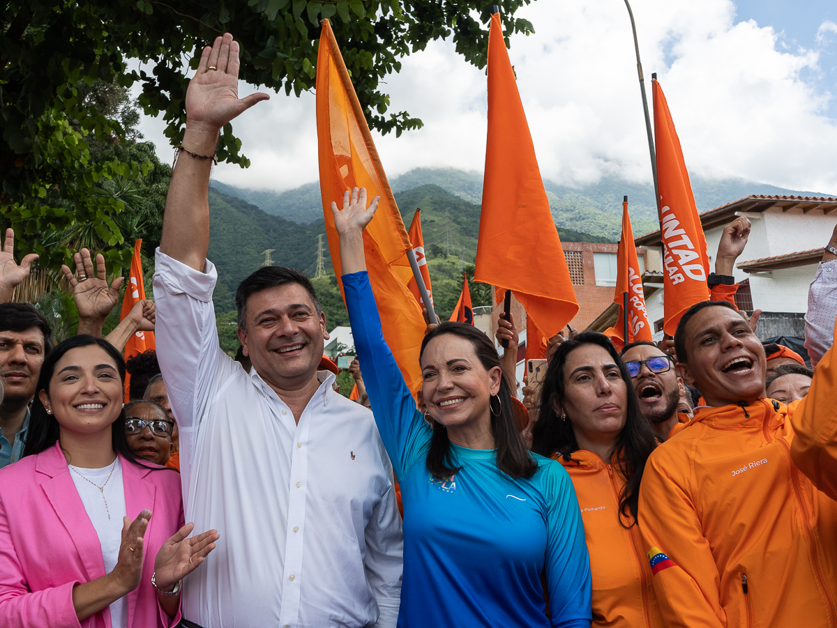 María Corina Machado cuenta con el respaldo de Freddy Superlano y simpatizantes de Voluntad Popular (Fotos)