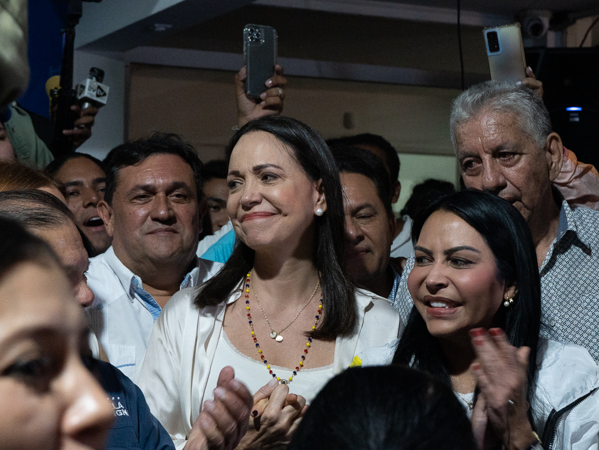 Capriles, Guaidó y el partido Primero Justicia felicitan a Machado y le instan a promover la “unidad y voto”