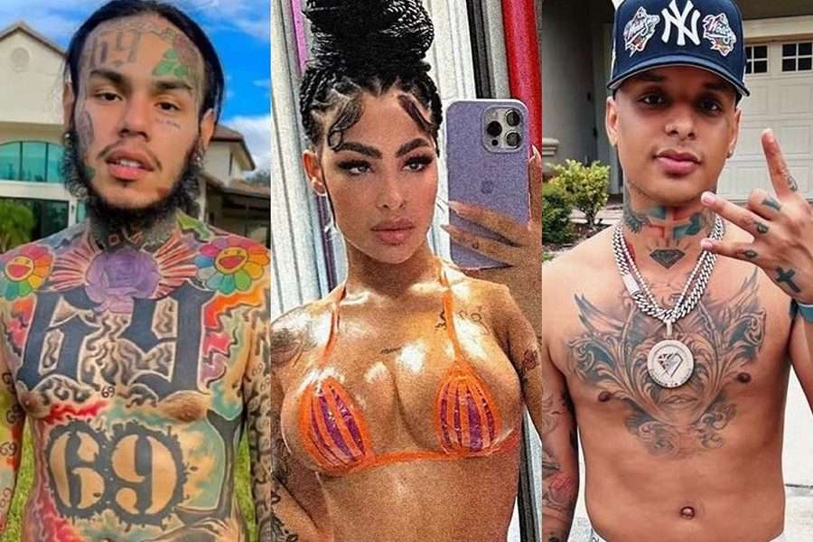 Acusación de agresión por parte de Diamond La Mafia hacia Tekashi en el caso de Yailin.