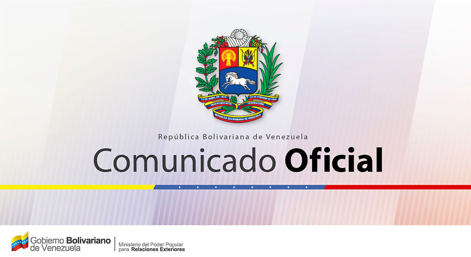 Venezuela rechaza las declaraciones belicistas del presidente de Guyana