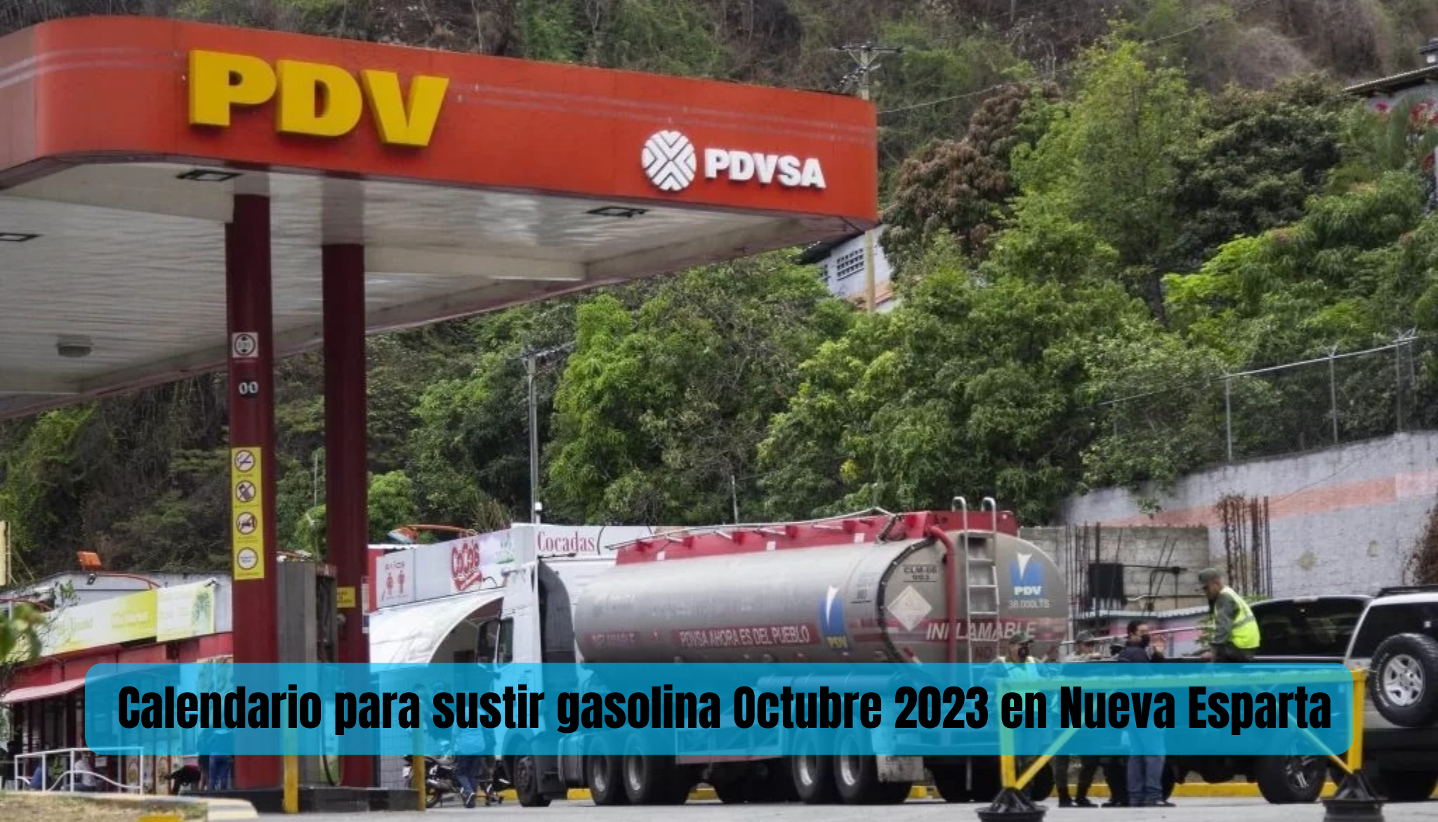 ¡Atención Neoespartanos! Calendario para sustir gasolina Octubre 2023 en Nueva Esparta