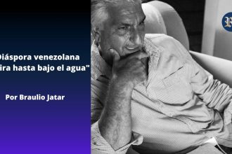 "Diáspora venezolana respira hasta bajo el agua" Por Braulio Jatar