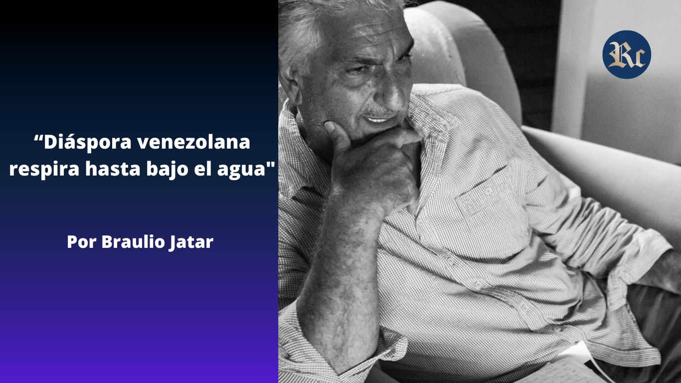 "Diáspora venezolana respira hasta bajo el agua" Por Braulio Jatar