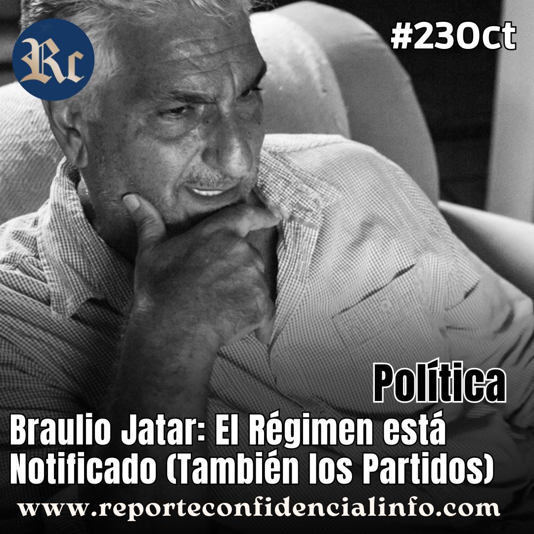 El regimen está notificado (Tambien los partidos) Por Braulio Jatar: Los resultados de la elección primaria de la oposición en Venezuela