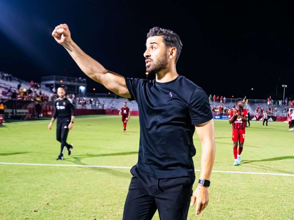 Juan Guerra persigue el campeonato de la USL Championship