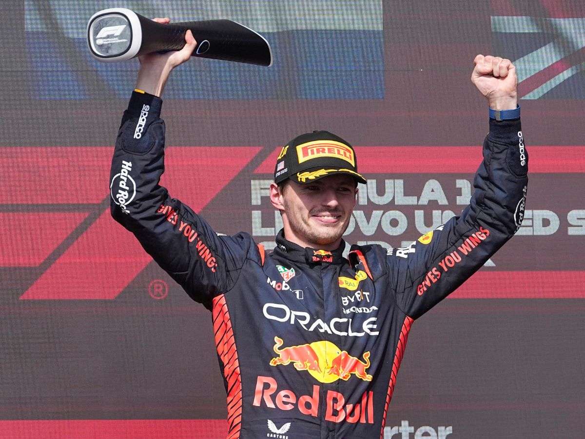 Max Verstappen se corona en el Gran Premio de Estados Unidos como ganador de su 50ª carrera.