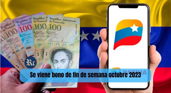 ¡ATENTOS! PATRIA tiene activo el bono de fin de semana ¡Son $5!