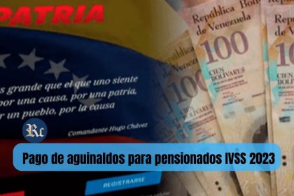 Los pensionados del IVSS recibirán tres meses de aguinaldos, cada uno con base en el salario mínimo establecido en la Gaceta Oficial.