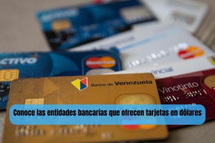 Banco Nacional de Crédito, Banesco, Bancamiga, el Banco de Venezuela y el Banco Exterior. 