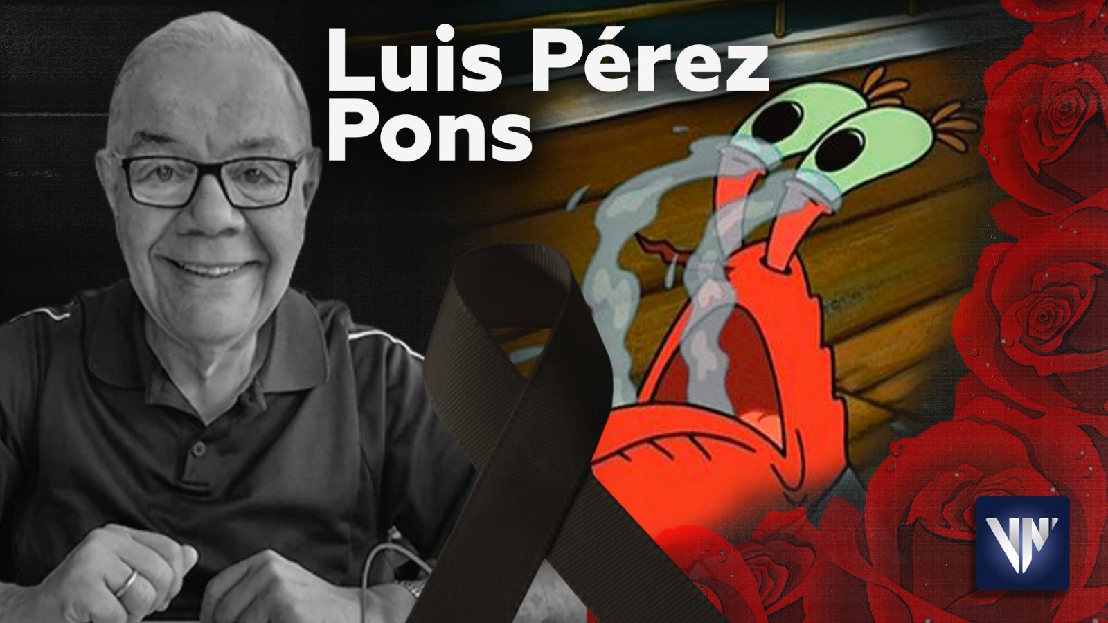 Lamentablemente, Luis Pérez Pons, el talentoso actor detrás de las voces de Don Cangrejo y Stan Lee, nos deja.