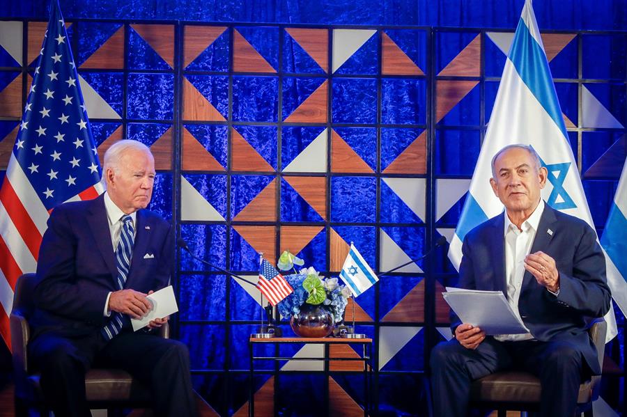 Biden muestra su apoyo a Netanyahu: Juntos en esto