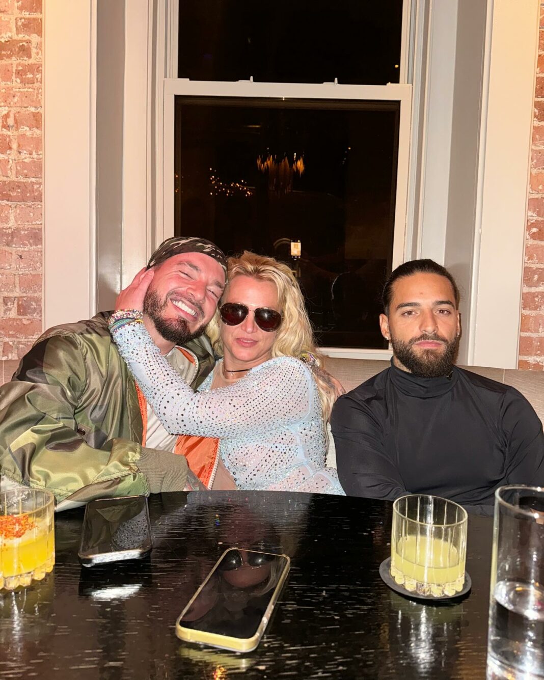 Maluma y J Balvin sorprenden con una foto junto a Britney Spears