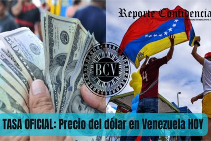 El Banco Central de Venezuela (BCV) actualizó este lunes 23 de octubre la tasa oficial del dólar a 34,97 bolívares.