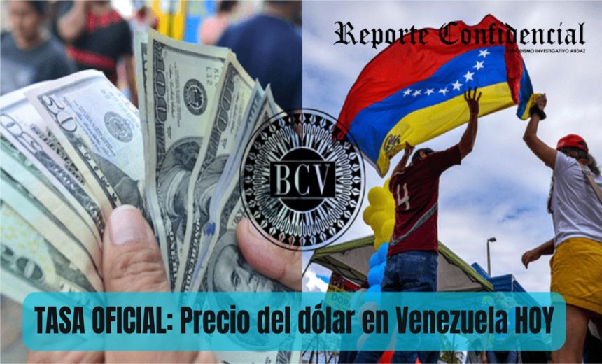 El Banco Central de Venezuela (BCV) actualizó este lunes 23 de octubre la tasa oficial del dólar a 34,97 bolívares.