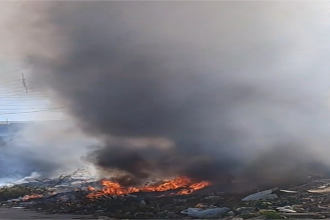 Margarita: Incendio en Conejeros causa alarma en la población +Video