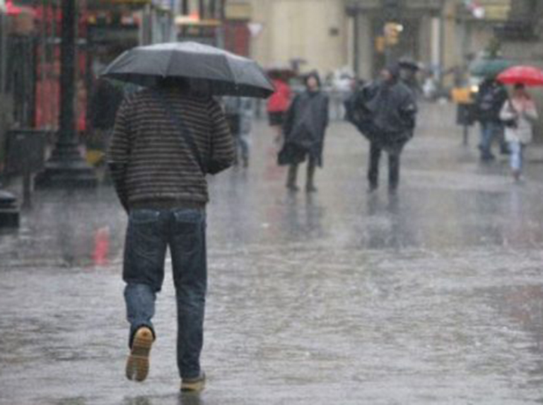 En horas de la tarde se esperan lluvias de moderadas a fuertes en gran parte del país