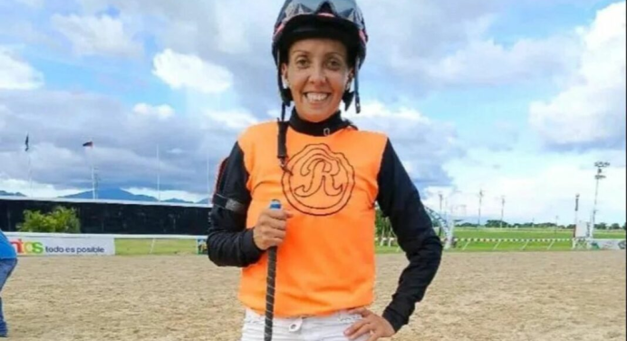 Falleció jocketa María Alejandra Bruzual en Valencia