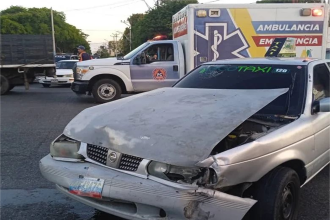 ¡Margarita! Choque entre dos vehículos deja lesionados en la Av. Circunvalación