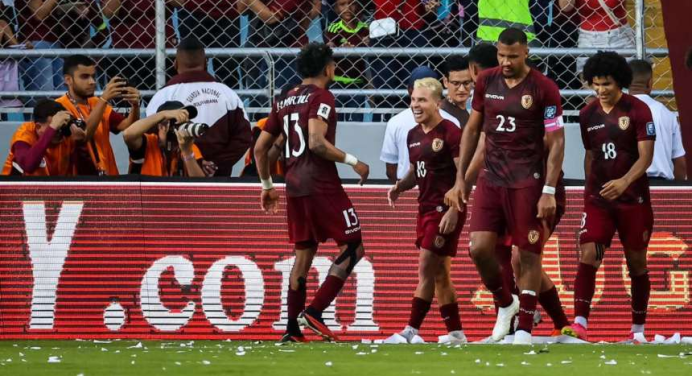 ¡Grandes! La Vinotinto goleó a Chile en Maturín #18Oct