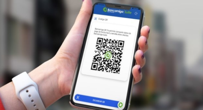 Bancamiga inicia el proceso de pagos con código QR