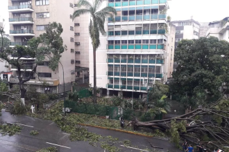 Por fortuna sólo dejaron daños materiales