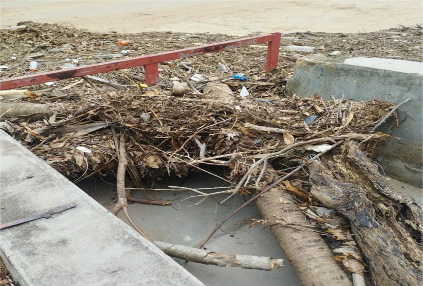 Vecinos en Antolín solicitan limpieza de canal de agua de lluvias y alcantarillas