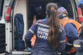 El jefe bomberil indicó que el hecho fue en la Residencia Vuelvan Cara, situada en el sector UD-4.