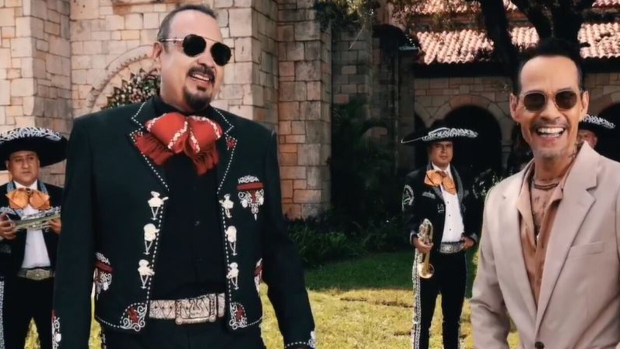 Marc Anthony realiza su sueño de interpretar música ranchera junto a Pepe Aguilar en la canción ‘Ojalá te duela’