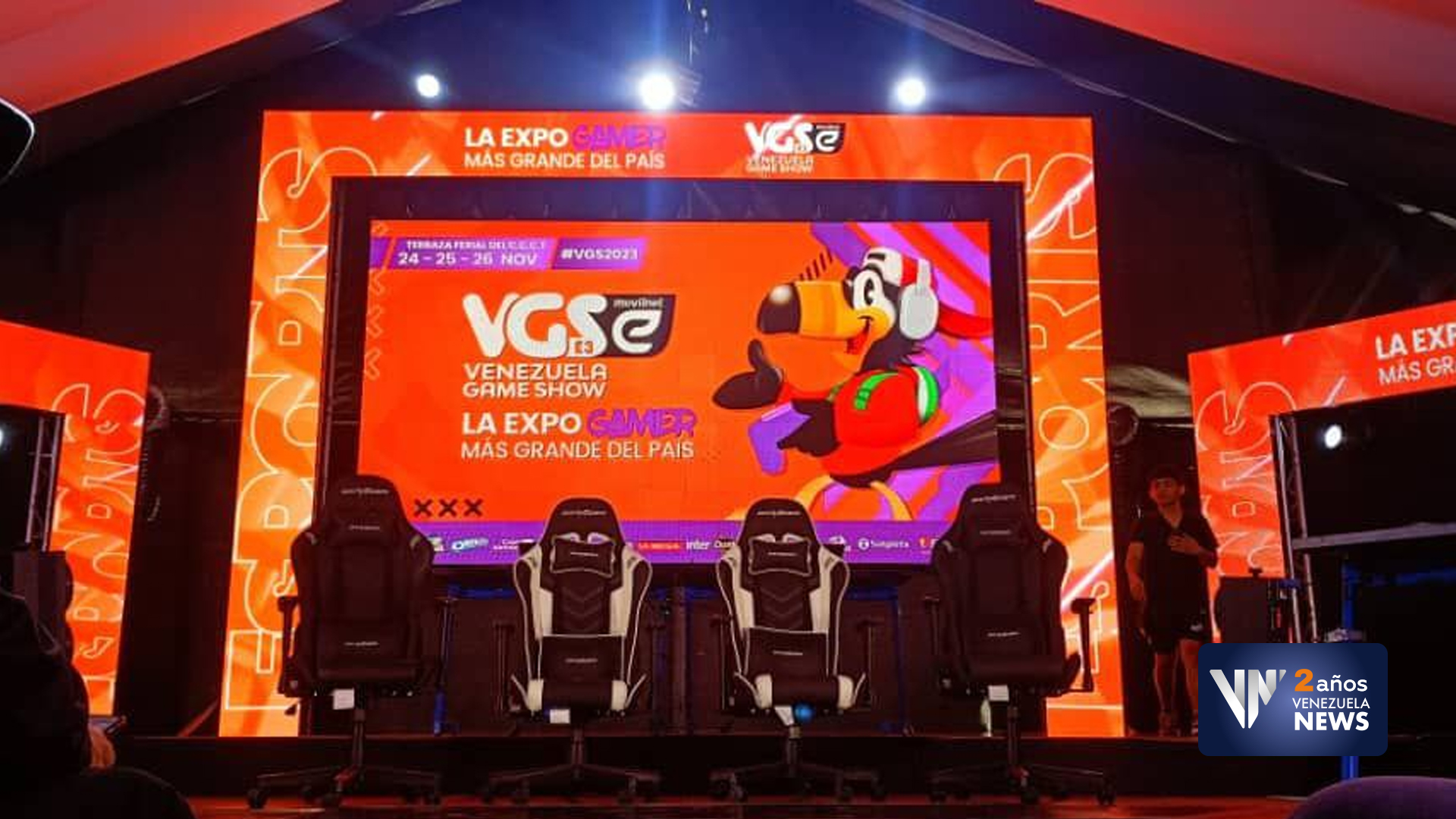 Celebración del Venezuela Game Show en el CCCT, una experiencia única y emocionante