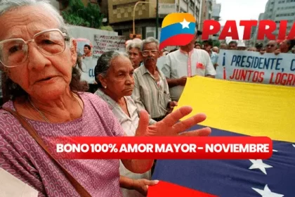 Los adultos mayores de Venezuela recibieron su nuevo Bono 100% Amor Mayor correspondiente al presente mes.