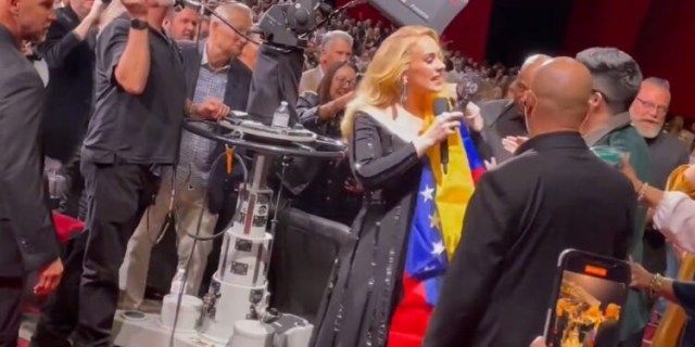 Adele dejó a Venezuela boquiabierta durante su actuación en el teatro Caesars Palace Colosseum de Las Vegas