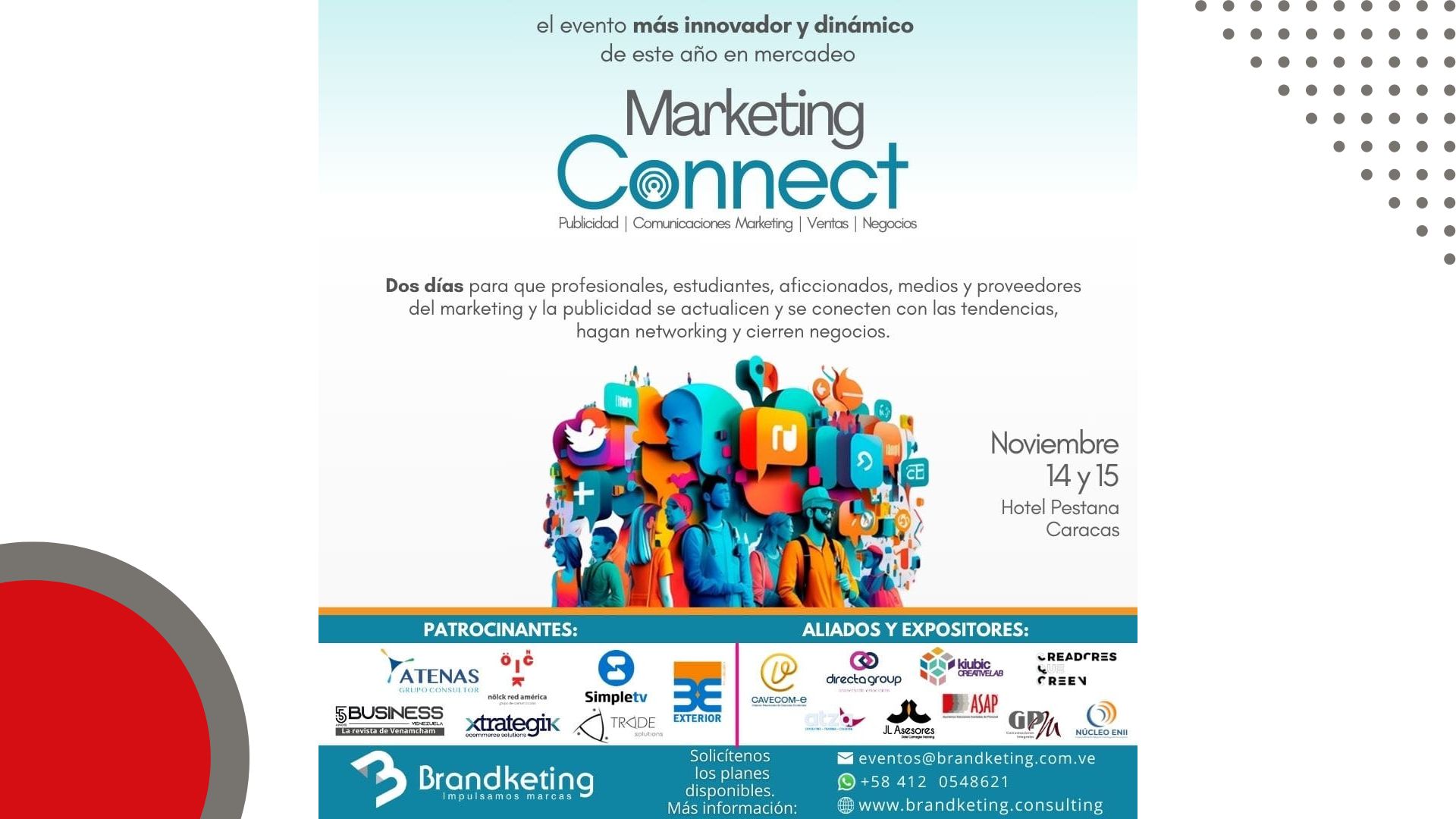 Marketing Connect presenta a destacados profesionales del ámbito digital