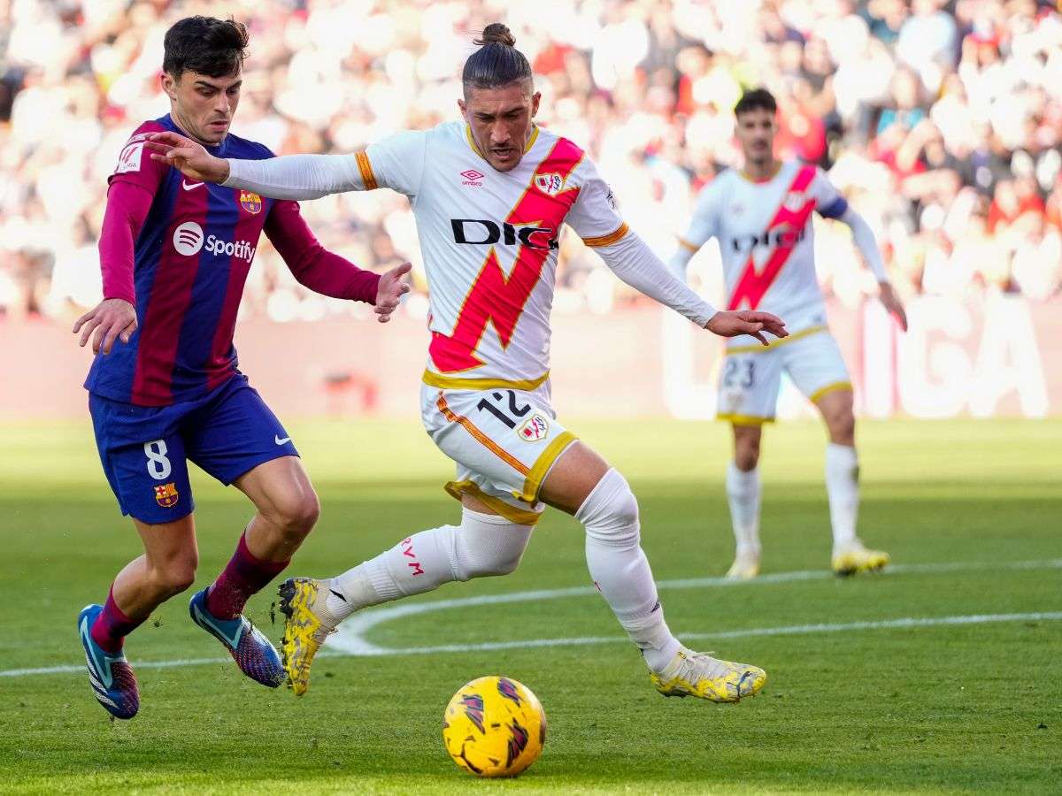 Barcelona no logra la victoria y empata contra el Rayo Vallecano