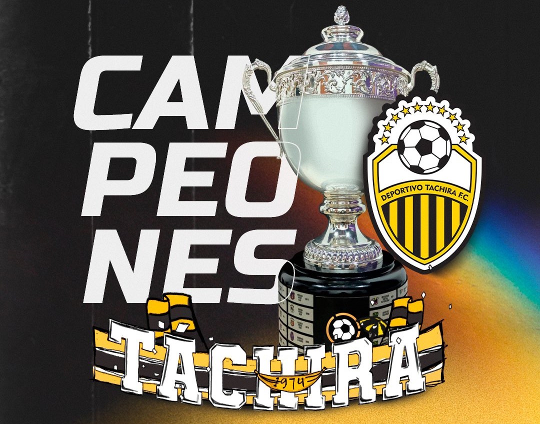 Deportivo Táchira se impone ante el Caracas FC en la final de la Liga Futve
