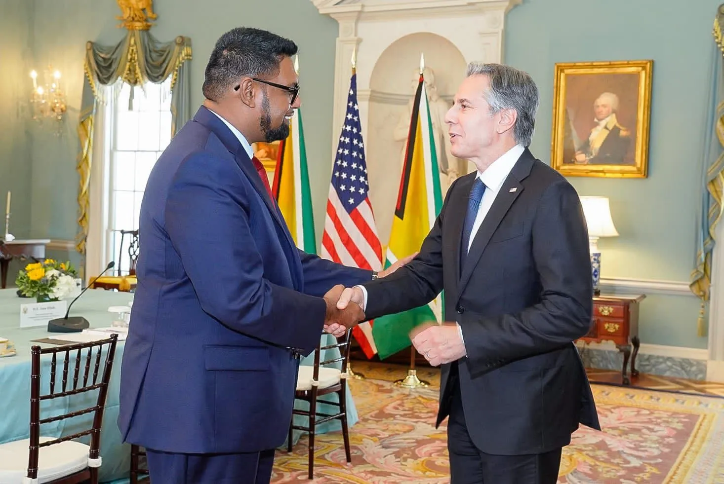 Apoyo directo de Estados Unidos a Guyana en la disputa por el Esequibo: una relación sólida y estratégica.