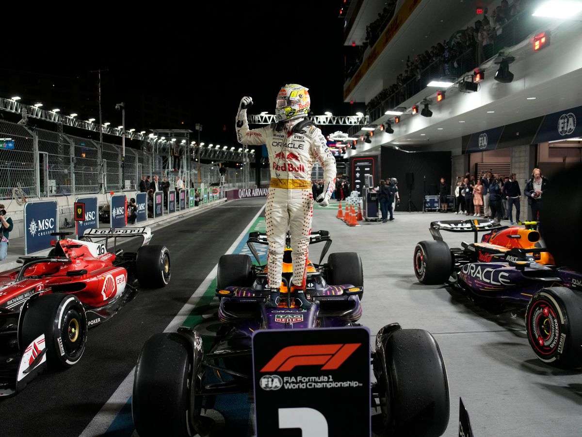 Max Verstappen se corona campeón en el Gran Premio de Las Vegas