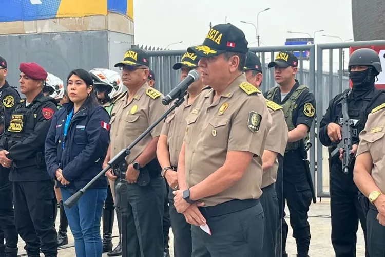 PNP implementará medidas de control migratorio para venezolanos en partido de la selección de fútbol de Venezuela.